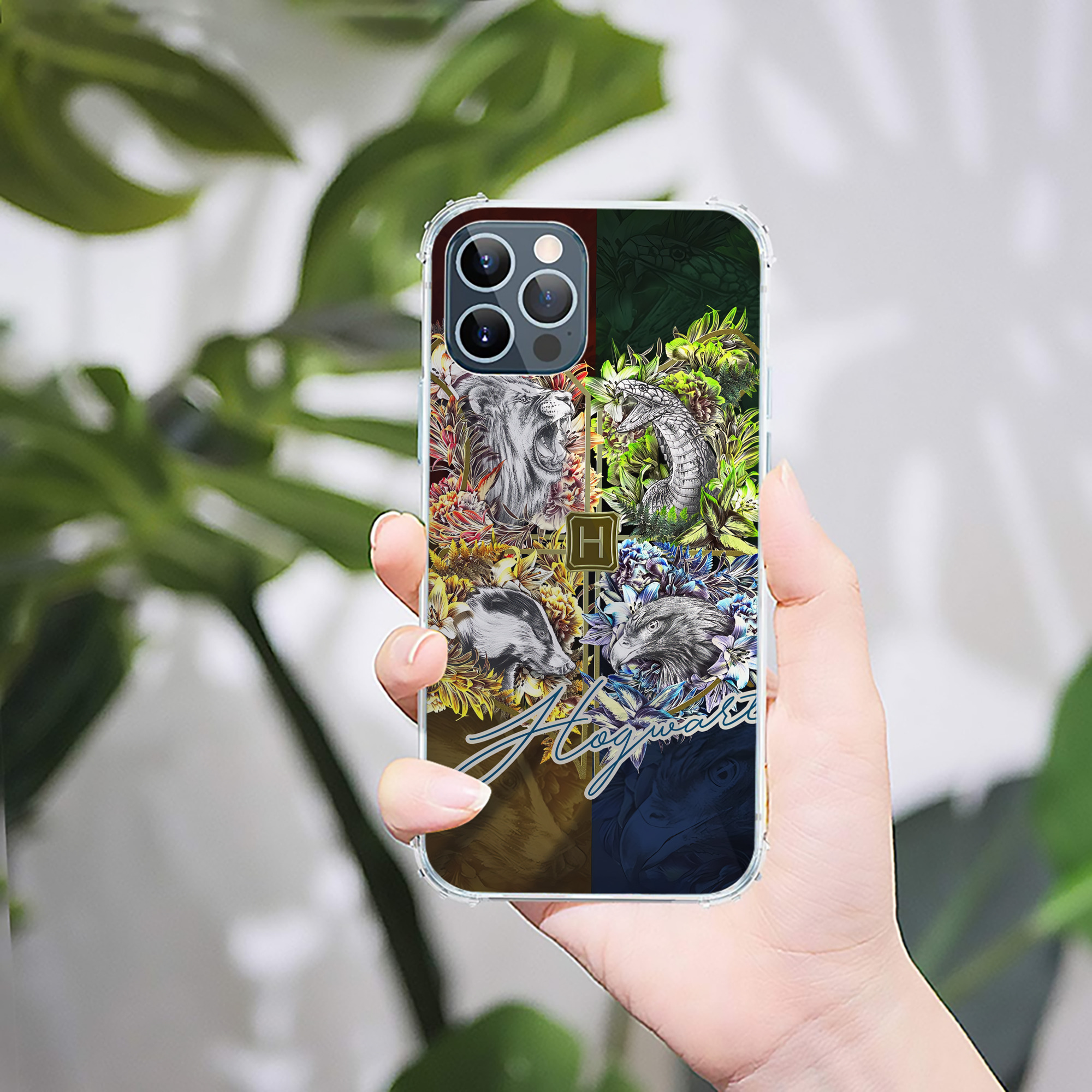 （画像用） Harry Potter ハリー・ポッターシリーズ 【iPhone 12シリーズ対応】透明スマホケース（クリアソフトケース）